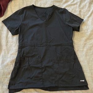 Grey’s Anatomy Black Scrub Top